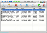 MPEG To WMV Converter screenshot